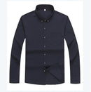Camisa Social Manga Longa Masculina Plus Size