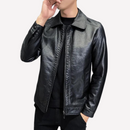 Jaqueta Masculina de Couro Sampaio® S1098