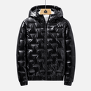 Casaco Masculino Preto Bolha Acolchoado