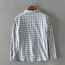 Camisa Masculina Xadrez de Manga Longa Sampaio®
