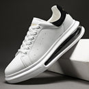 Tênis de Couro Branco Masculino