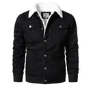 Jaqueta Jeans Interior de Lã Masculina Sampaio®