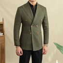 Blazer de Linho Transpassado Masculino Sampaio® S1211